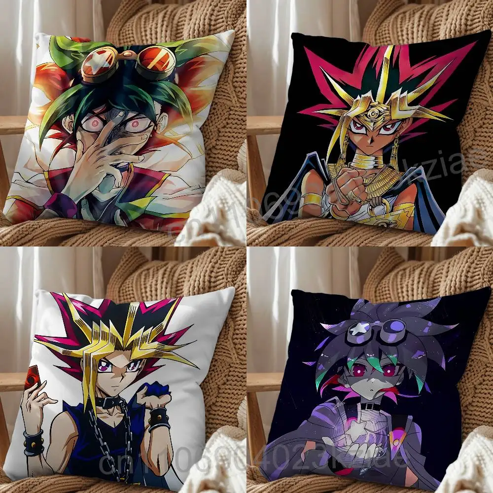 Фото Чехол для подушки Black Magician Yami Yugi Game YuGiOh, для отдыха, для дивана, для дома, для спальни, для гостиной, квадратная подушка-спинка, декоративная подушка №1
