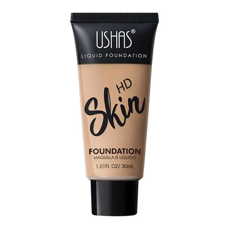 

30ml Waterproof Matte Liquid Foundation Cream Smooth Long Wear Oil-Control Face Foundation Full Coverage Concealer Makeup