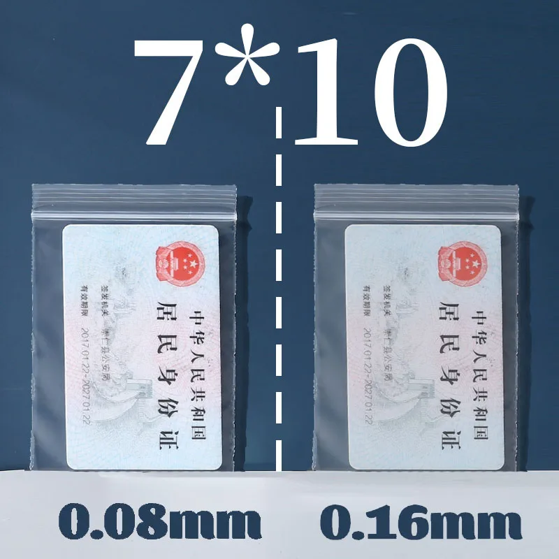 

Многоразовые прозрачные пакеты на молнии из полиэстера