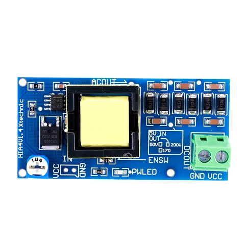 APWIKOGER Модуль повышения напряжения DC-DC 5В-12В до 300В-1200В