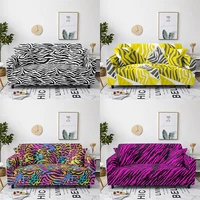 colorful stripe pattern print sofa cover stretch antifouling couch cover furniture chair cover sofas for living room furniture