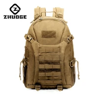 zhuoge 900d oxford waterproof trekking fishing hunting bag backpack outdoor military rucksacks tactical sports camping hiking