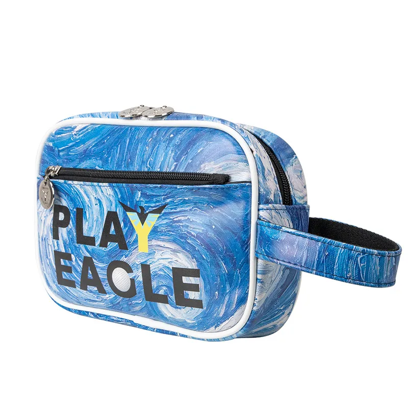 PLAYEAGLE 2023 New Designed Golf Handbag Zippered Pouch Outdoors Mini  Waterproof Portable Storage Wallet Men Women's Fashion