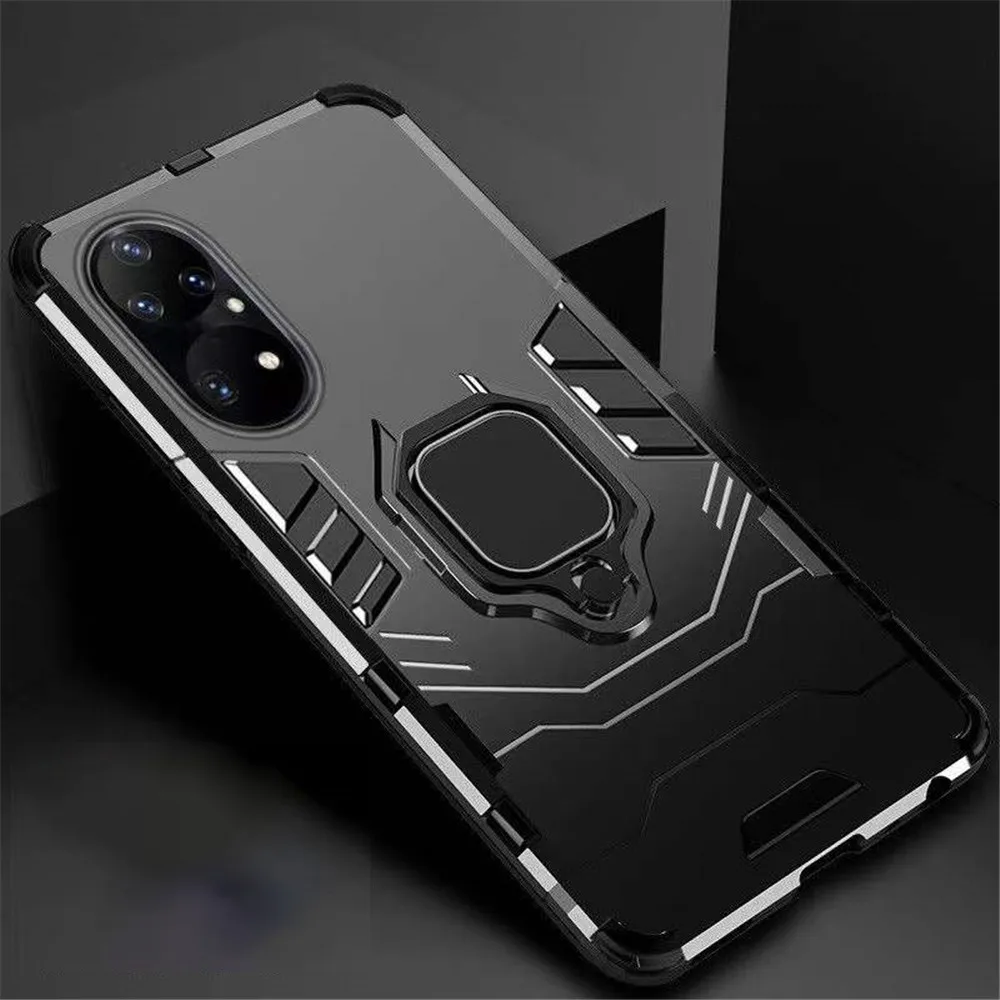 

Huawei P50 P50Pro Ring Armor Case For Huawei P50 Pro Honor 20 7A 7C 10i 20i 10 10X Lite 9X Global Play 6X 8A 8S 8X V10 V20 30