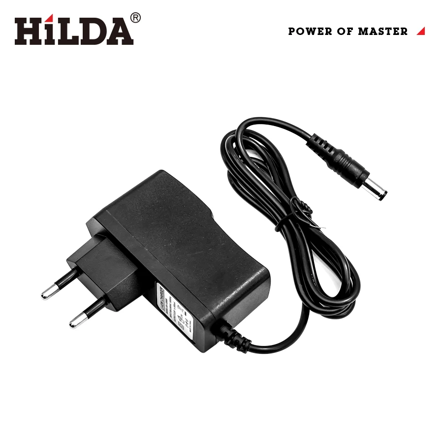 HILDA Universal Charger For 3D/4D Laser Level Lithium Battery EU Plug AC Power Adapter Laser Level Accessory