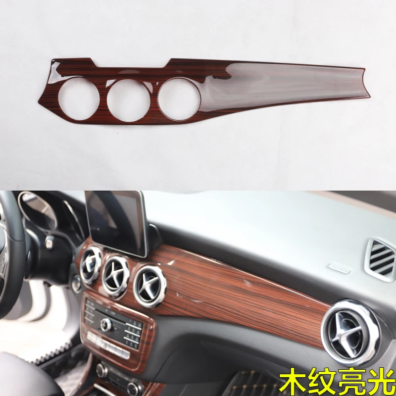

carbon fiber car interior accessories for Mercedess Benzs gla cla x156 w117 c117 2014-2019 gear panel window w176 switch a class