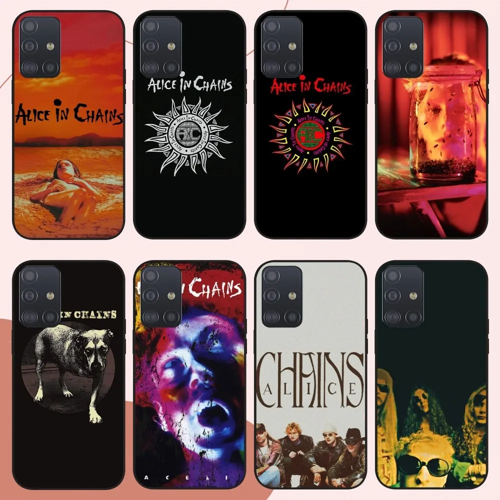 Чехол для телефона Rock Band Alice In Chains Samsung Galaxy 20 10 S24 S22 S23 S30 Note Plus Lite FE ULTRA Cover