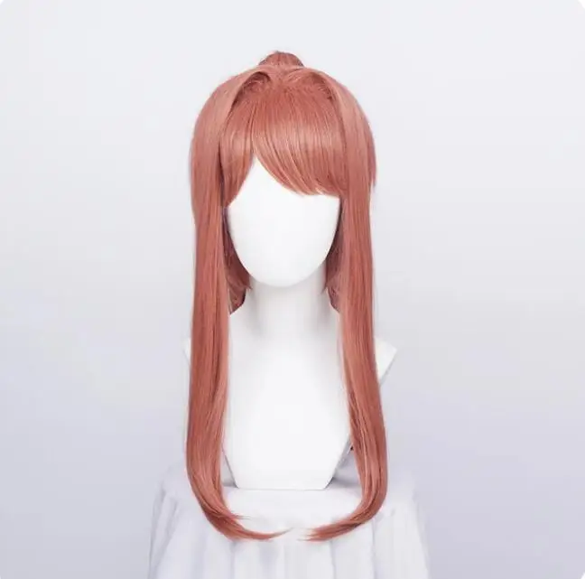 95 см длинные термостойкие синтетические волосы Perucas Косплей парик + шапочка