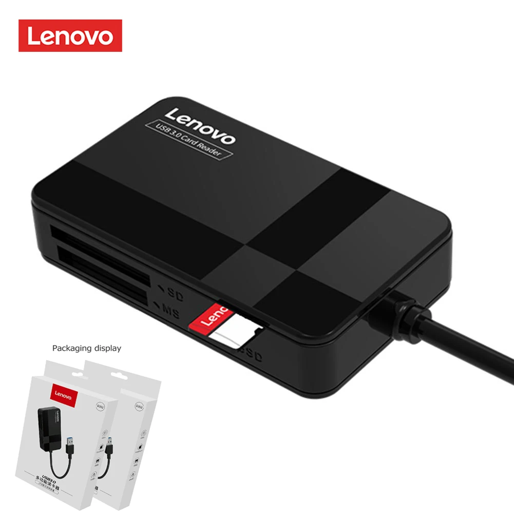 Lenovo D302/D303 USB 3 0 устройство для чтения SD-карт 5 Гбит/с 4 в 1 | Компьютеры и офис