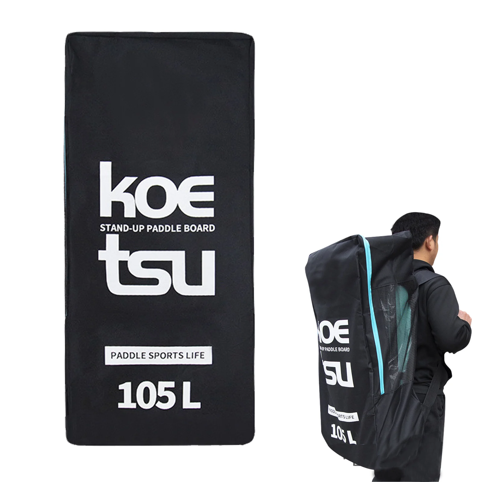 

Paddleboard Backpack | Inflatable Stand Up Paddle Board With 105L Capacity | Durable Lightweight With Stable Wide Stance 105L Ca