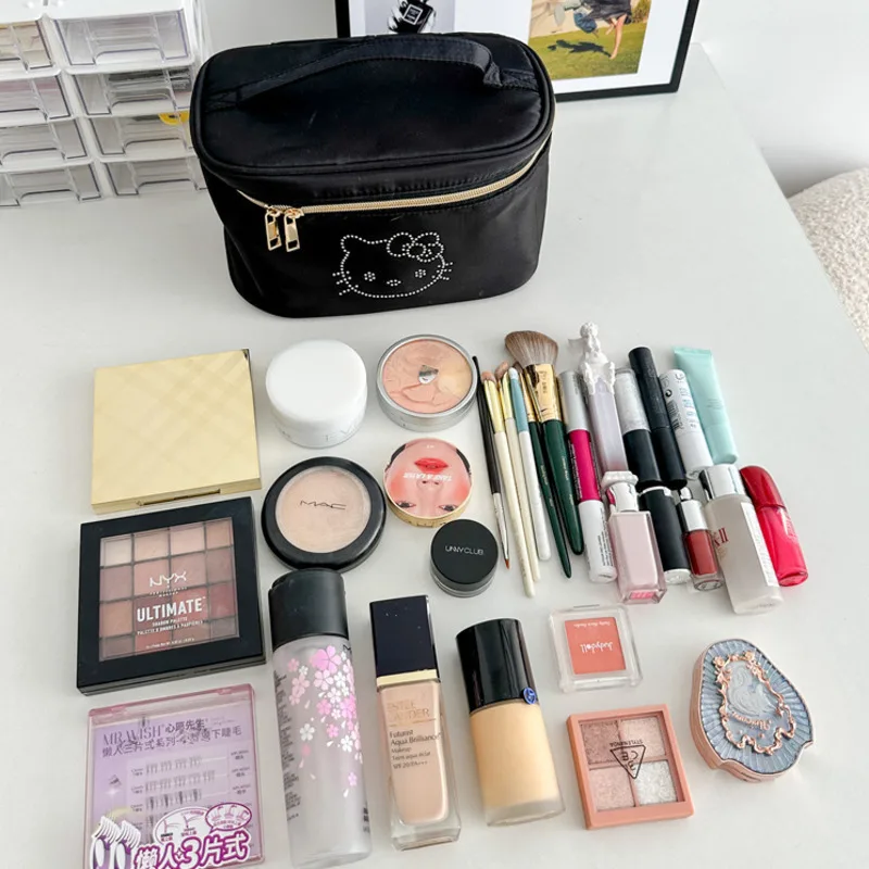 Модная высококачественная косметичка Hello Kitty для женщин ручной уход за кожей