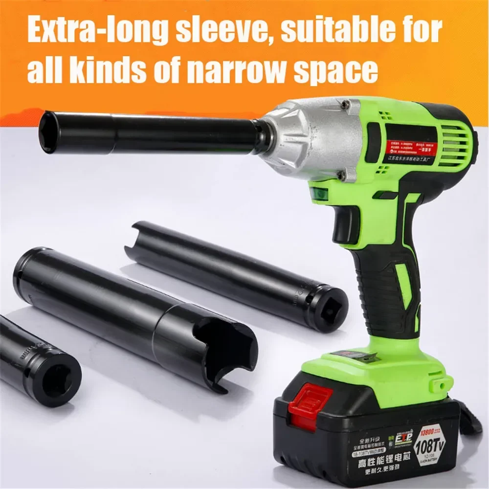 Глубокий ударный шестигранный ключ торцевая головка адаптер привода 1/2 дюйма