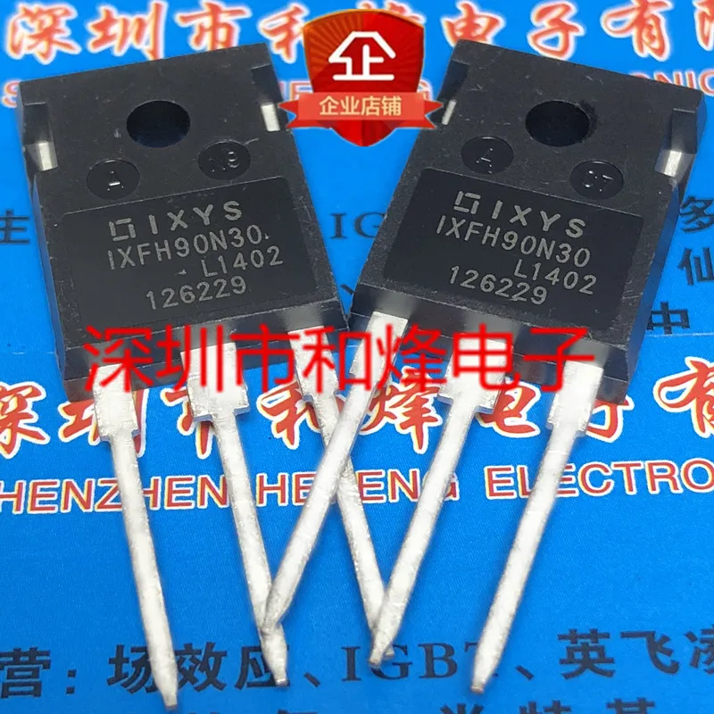 

5 шт.-10 шт. IXFH90N30 TO-247 300V 90A Новый и оригинальный на складе