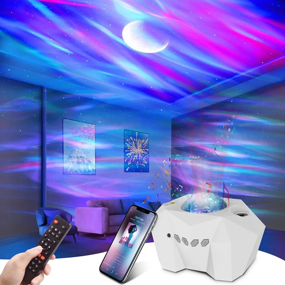 

VIP Link LED Aurora Projector Galaxy Starry Sky Projector Lamp
