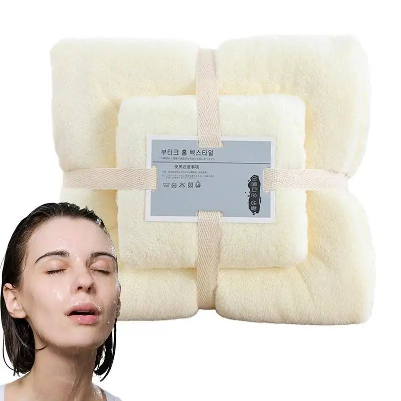 

Home Washcloth Highly Absorbent Cotton Hand And Bath Towels Bathing Essentials Skin Care Towel For Shower Sauna Bathroom Spa