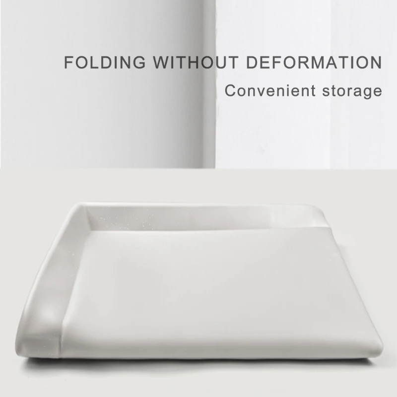 Нескользящий силиконовый коврик для миски кошек и маленьких собак