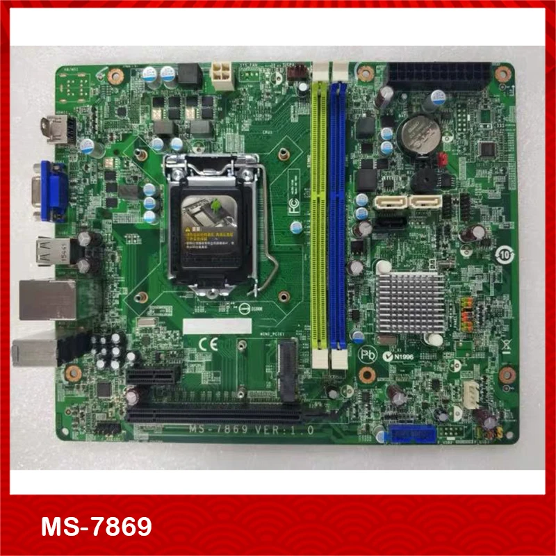 Original Desktop Motherboard for ACER  ATC-605 705 SX2885 H81 1150 MS-7869 USB3.0 Fully Tested