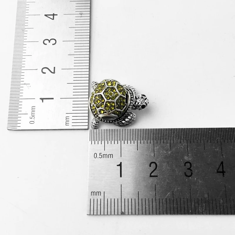 Charm Beads Tortoise Beetle Fox Owl Snake Dragonfly Eagle Scorpion 925 Sterling Silver Bracelet Necklace Jewelry Accessories | Украшения и