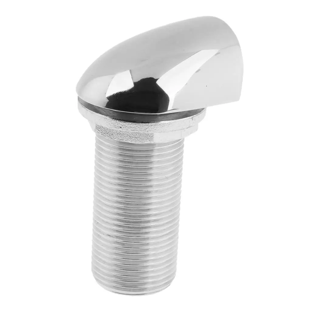 

Heavy Duty Boat Stainless Steel Thru Hull Fitting Intake Strainer Water Outlet
