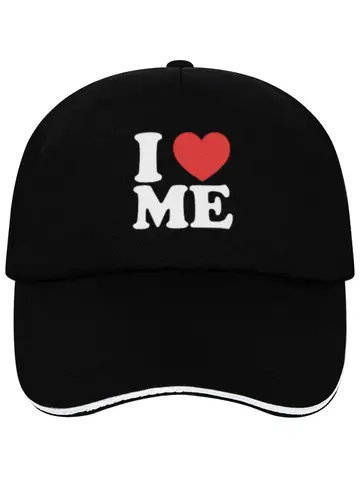 QIEHEYIN бейсболка  I Love Me Print