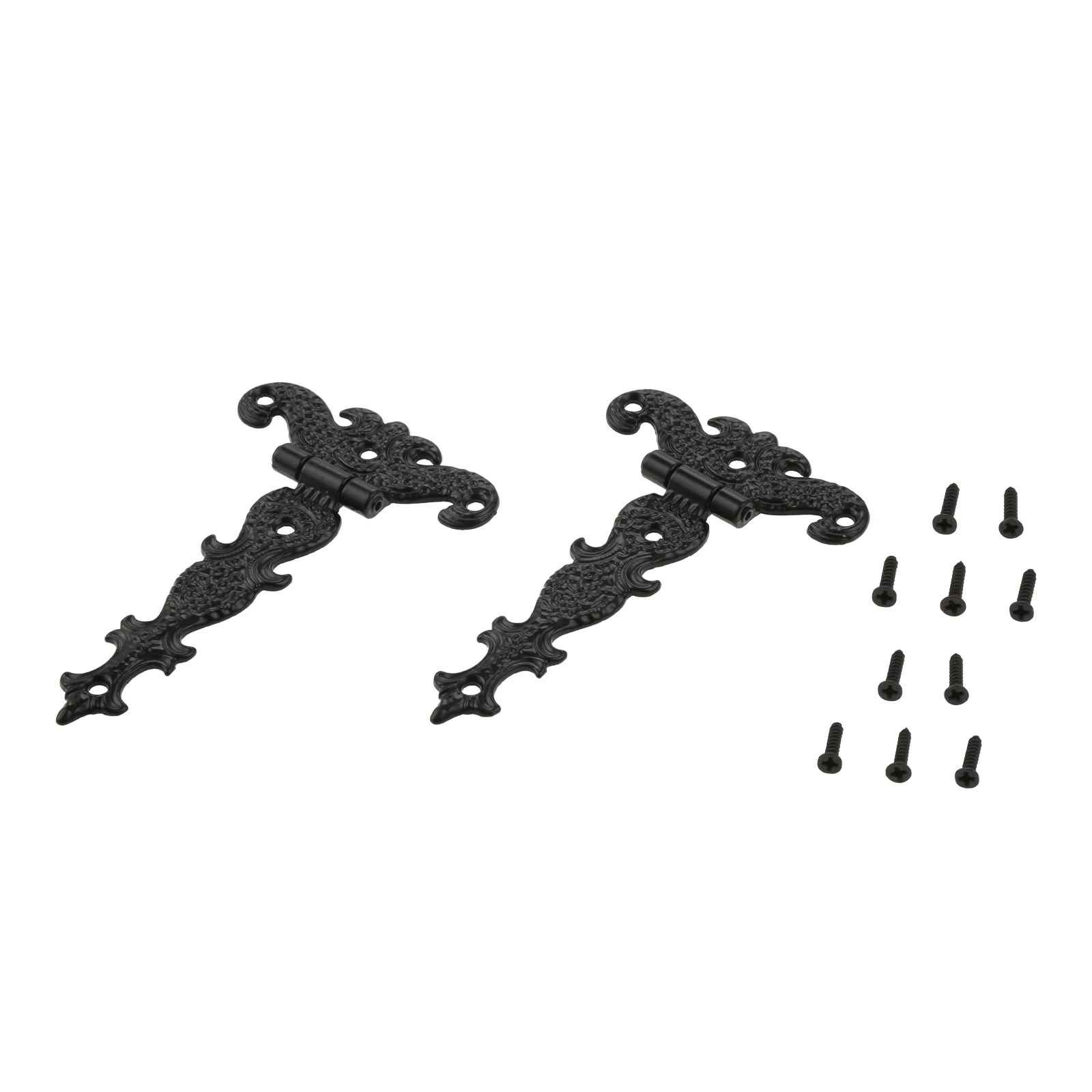 

Винтажные петли для мебели, 2 шт., античная бронза