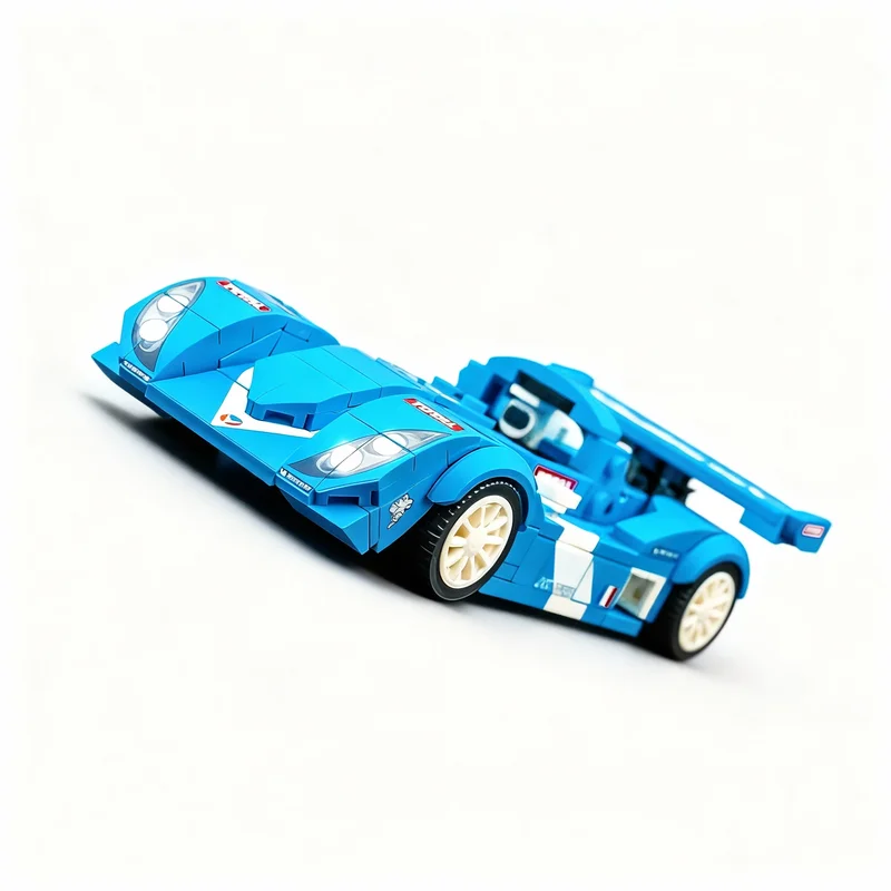 Фото 327 деталей MOC Lola B98 10 Judd Vaillant City Champions, модель строительных блоков, игрушка, рождественские подарки, конструктор, творческое рукоделие, DIY №2