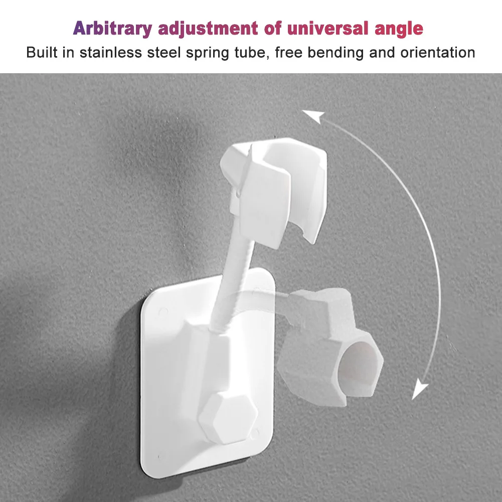 

Гибкий водонепроницаемый настенный держатель для душевой лейки с поворотом на 360 градусов