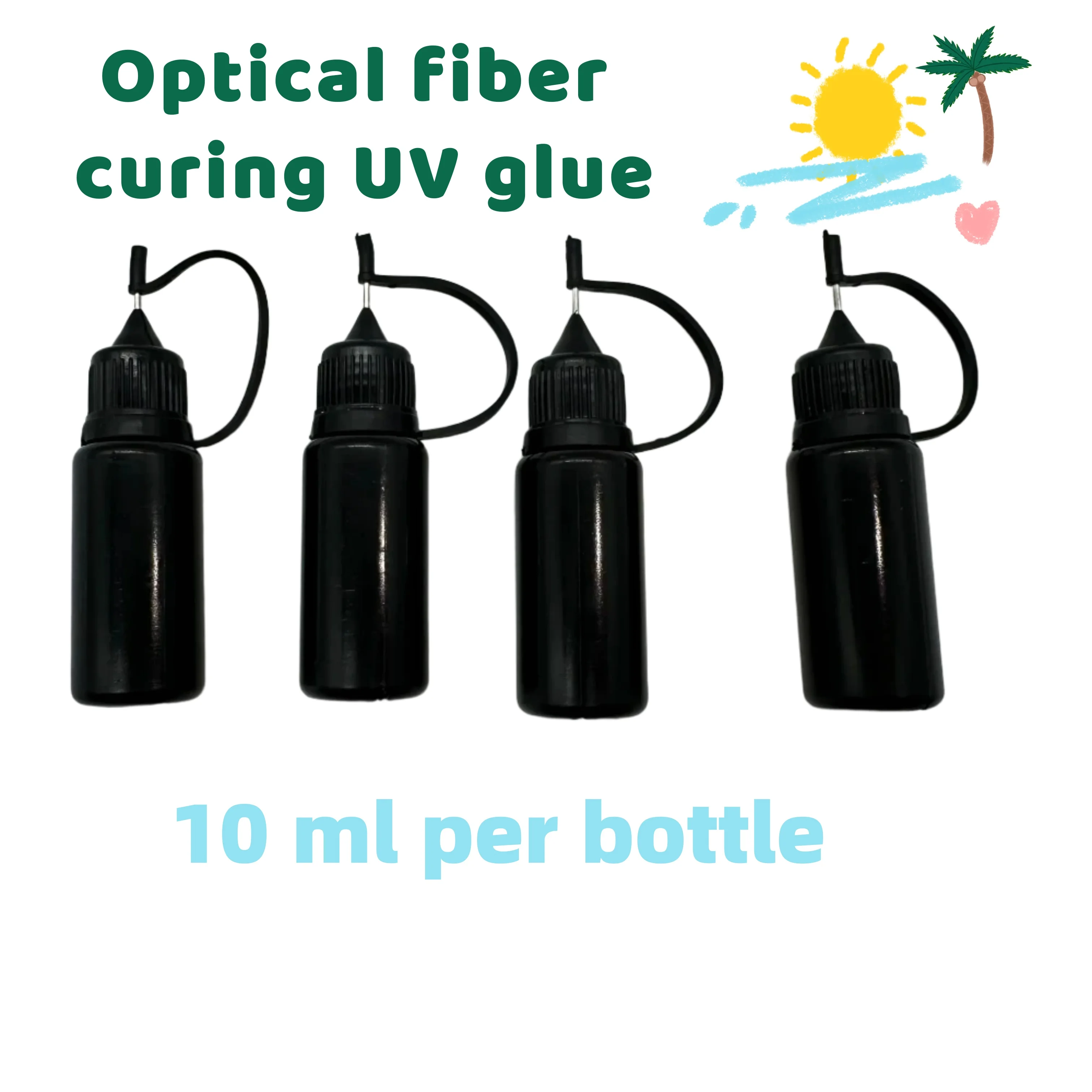 

УФ-клей для отверждения оптического волокна Полировщик Шлифовальный станок Клей Easy-H Easy-A HY-90 Быстрый соединительный шлифовальный клей