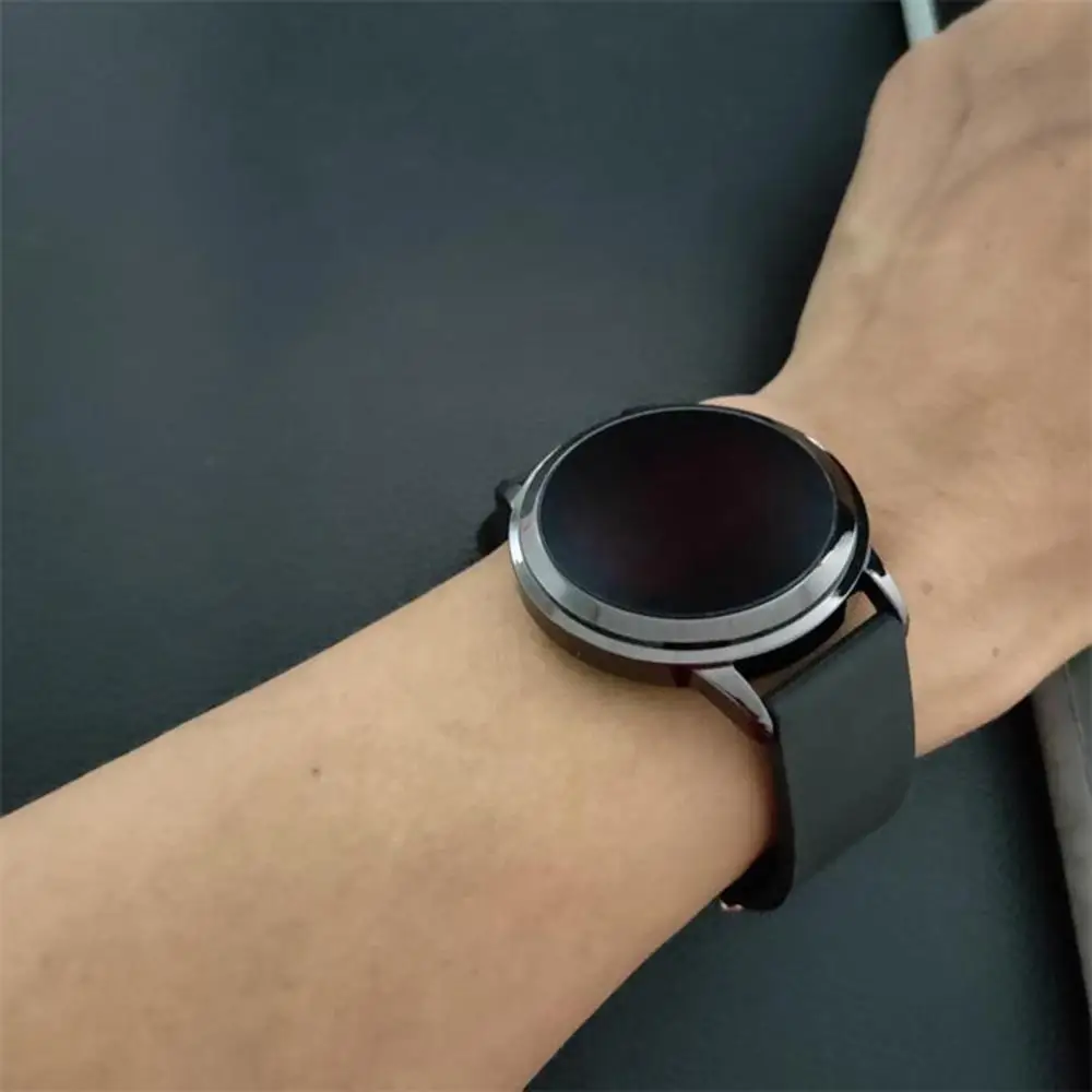

Business LED Watch Digital Simple Business Wristwatch Fashion Wristwatch Men Electronic Touch Screen Wristwatch