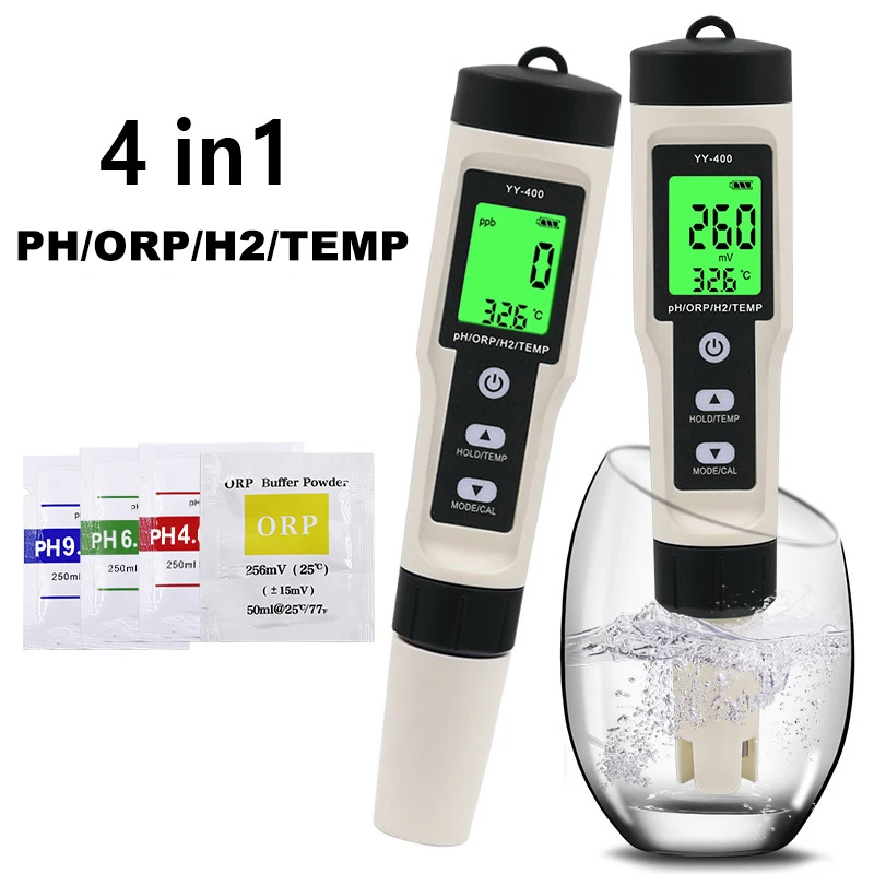 

Quality In Water Hydrogen Pen Drinking Ion Water Digital Concentration Meter 4 Test 1