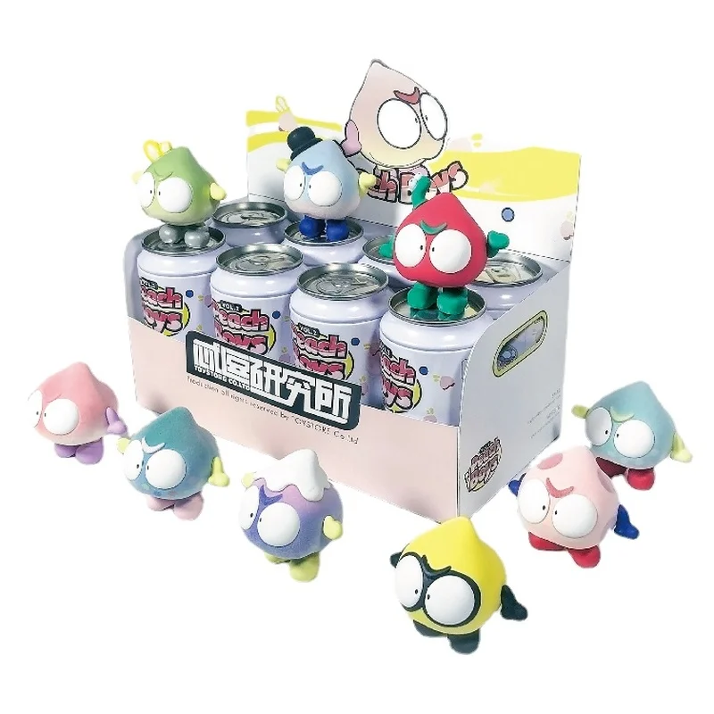 

PeachBoys 1 Blind Box Toys Cansaction Series Figure Tins Cute Toy Collectible Kids Kids Toy Christmas Gifts mistery box