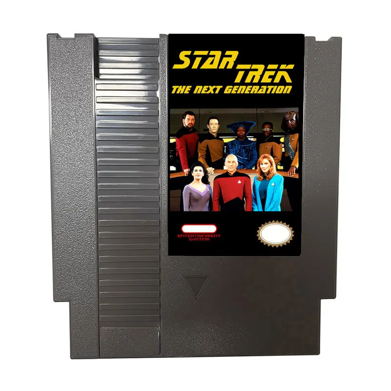 8 Bit Game Card 72 Pins Star Trek-Next-Generation NTSC And Pal Version Cartridge Video Game For NES