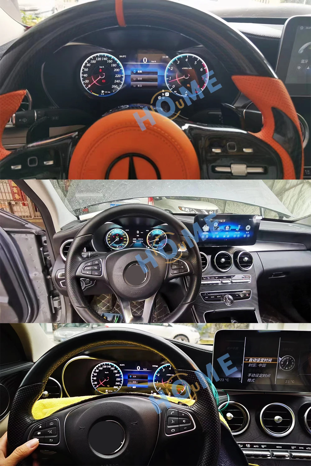 Виртуальный прибор цифровая панель приборной панели кластерный ЖК-спидометр для