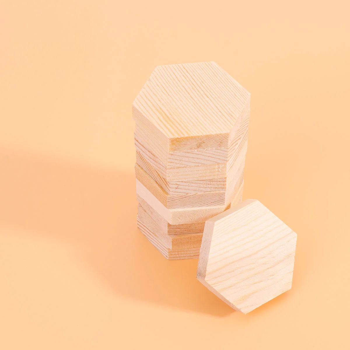 

10 PCS Natural Home Decor Wedding Table Decor Drinks Serving Coasters Round Wood Pieces Wooden Craft Plank Coffee Coasters