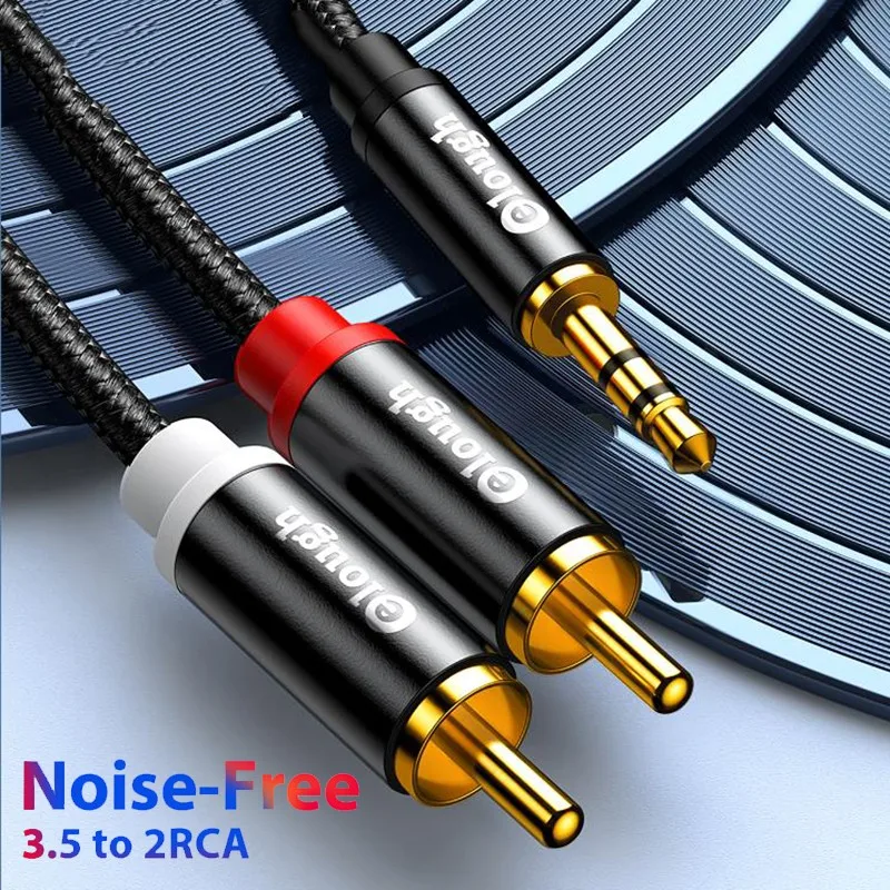 Кабель Olaf RCA HiFi стерео 3,5 к RCA аудио кабель штырь-штырь аудио кабель для домашнего кинотеатра DVD кабель RCA позолоченный