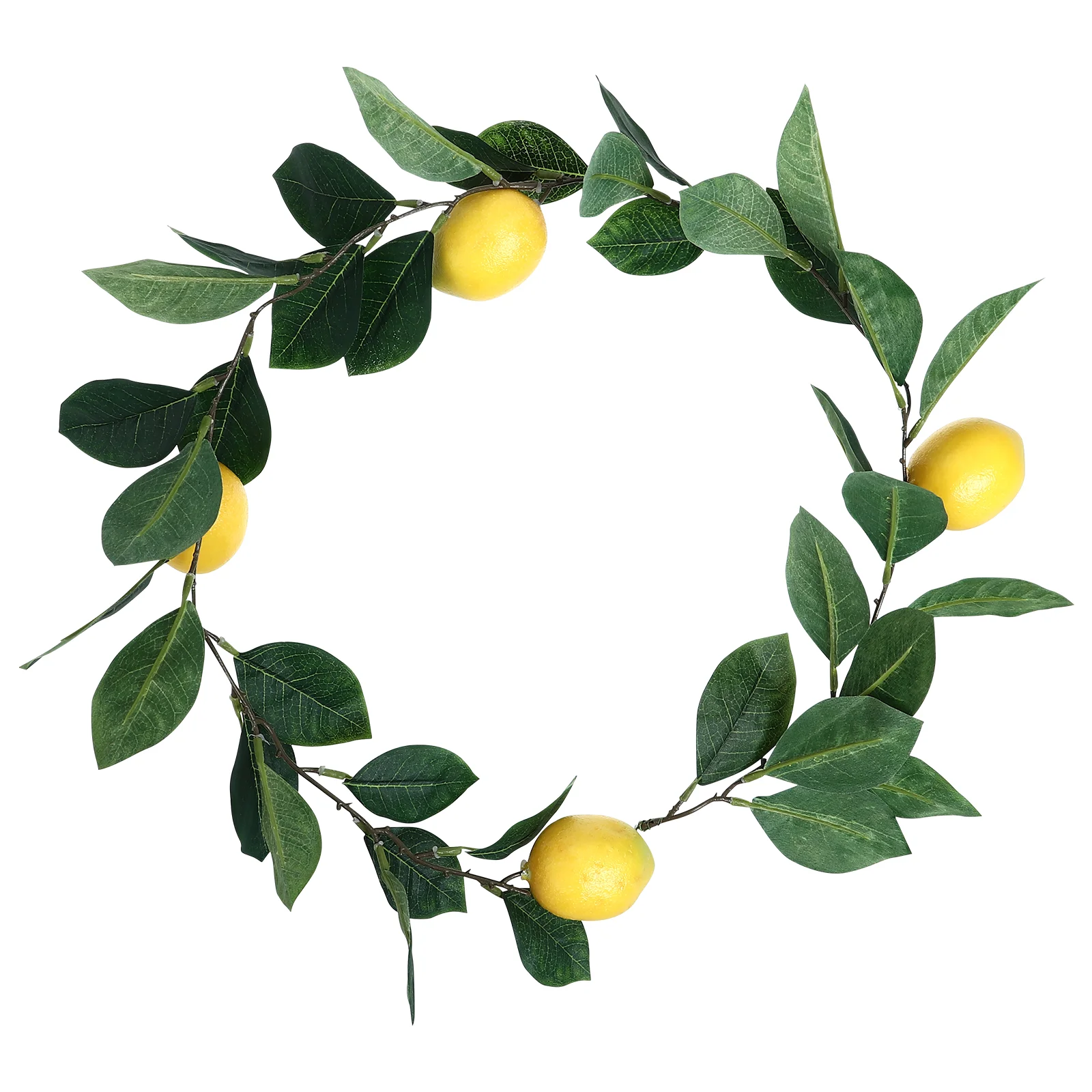 

1pc Fake Lemon Garland Front Door Hanging Vine Artificial Greenery Garland Wedding Party Decoration