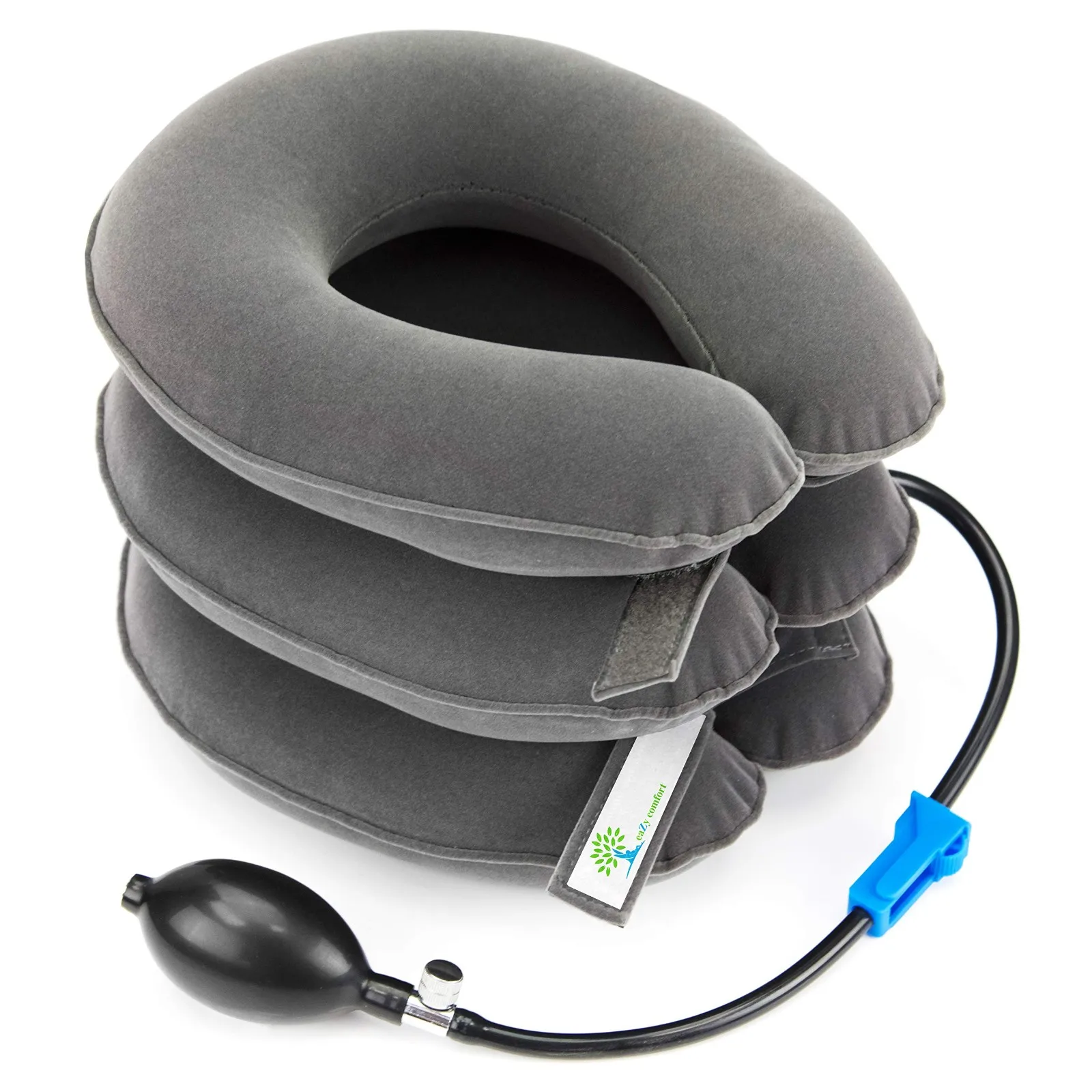 

Neck Stretcher Inflatable Air Neck Traction Apparatus Device Soft Neck Cervical Collar Pillow Pain Stress Pain Relief Tractor