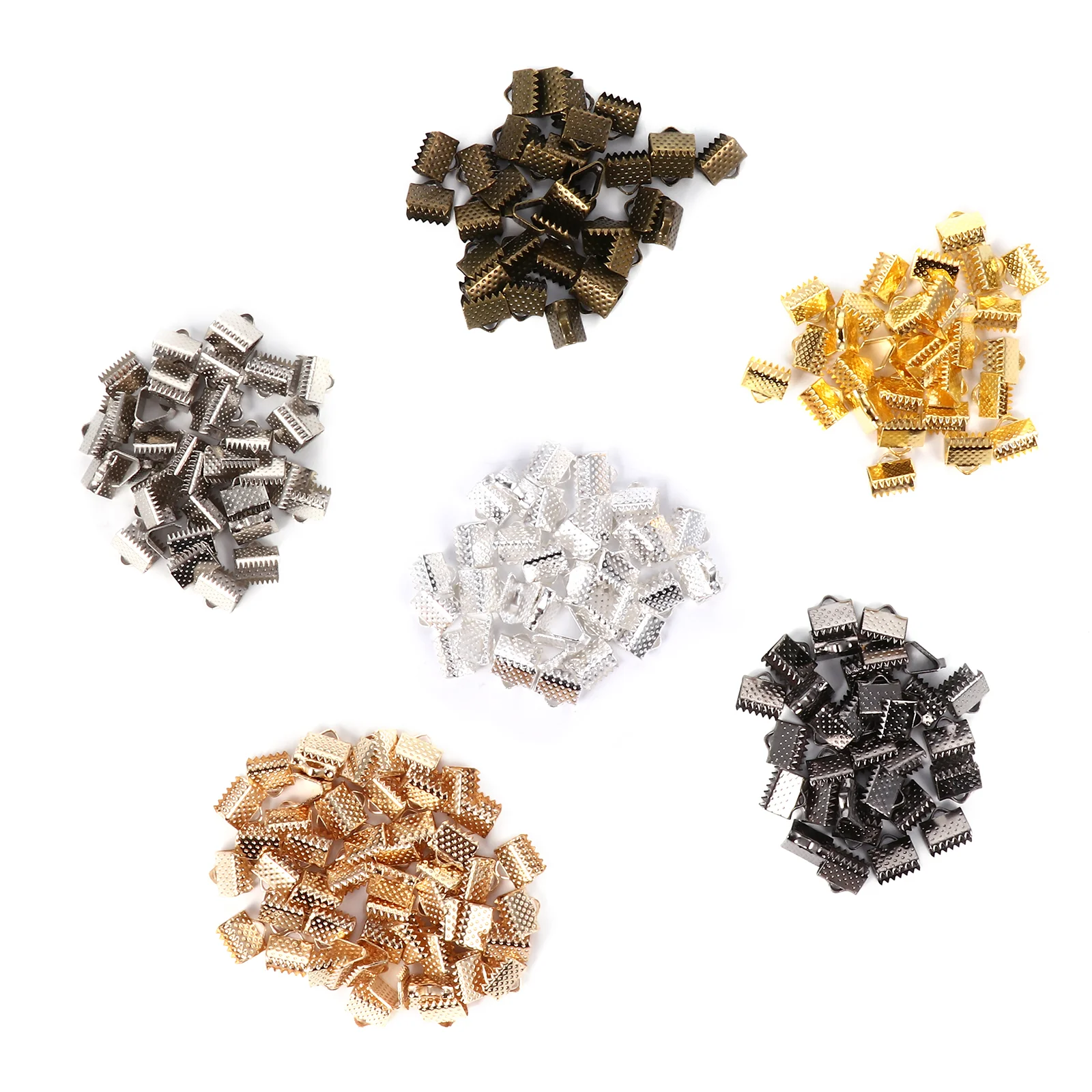 

Ends Ribbon Crimp Cord Jewelry Clamps End Clamp Pinch Bracelet Fasteners Supplyaccessorybookmark Making Clasps Clip Clips Diy