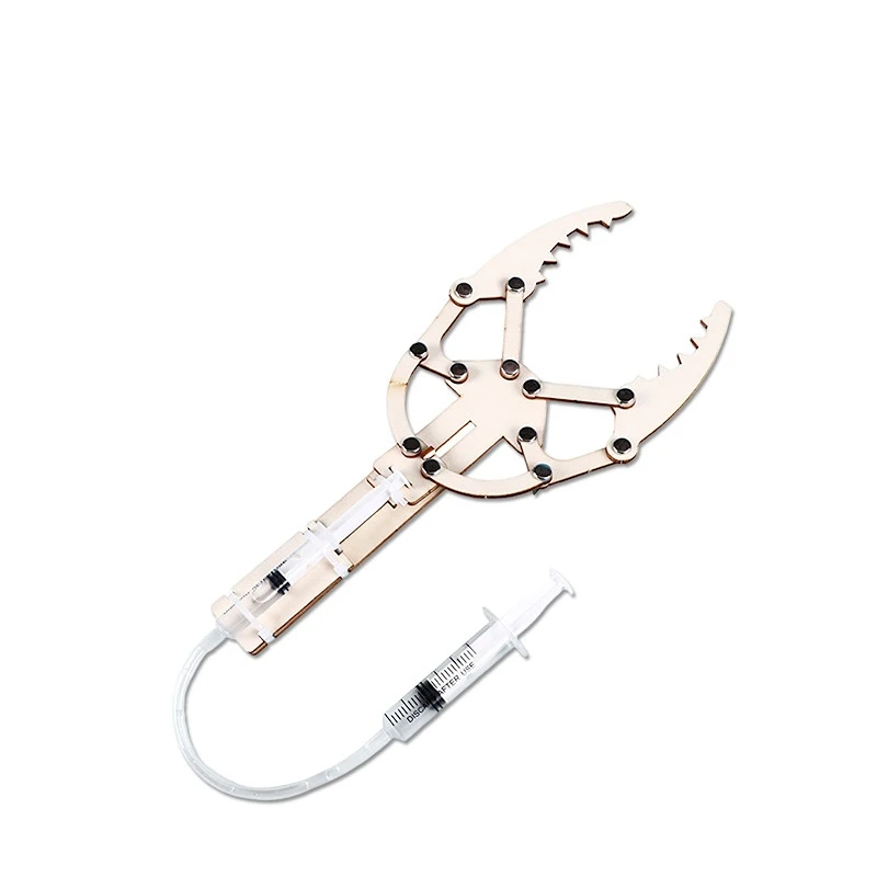 

Hydraulic Manipulator Model Technology Small Production Invention Diy Handmade Material Bag Learning Toy