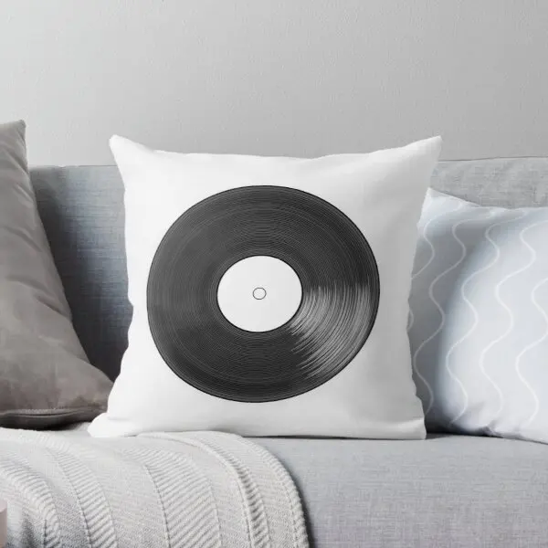 

Vinyl Record Printing Throw Pillow Cover Fashion Cushion Waist Home Car Soft Bed Case Bedroom Sofa Comfort Pillows not include