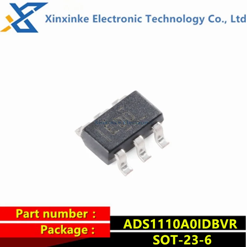 ADS1110A0IDBVR SOT23-6 SMD 16-BIT ANALOG-TO-DIGITAL Converter Chip