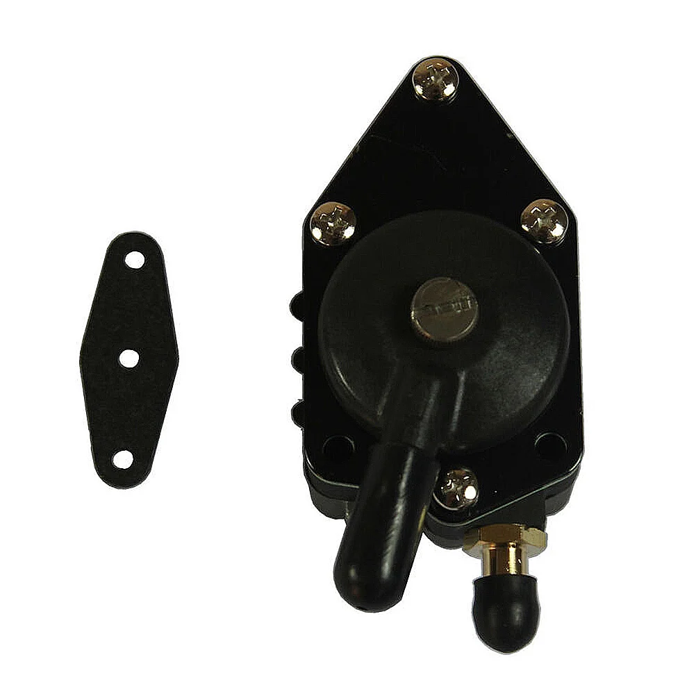 

Professional Fuel Pump Outboard Replaces Fuel Pump with Gasket for Outboard Motors Black