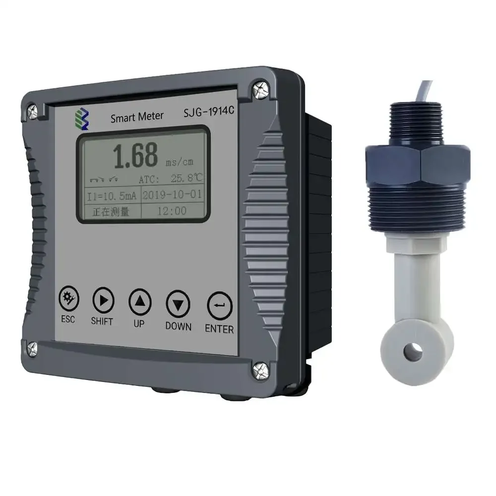 HCL NaOH H2SO4 NaCL HNO3 Измеритель SJG-3083 Профессиональный промышленный измеритель