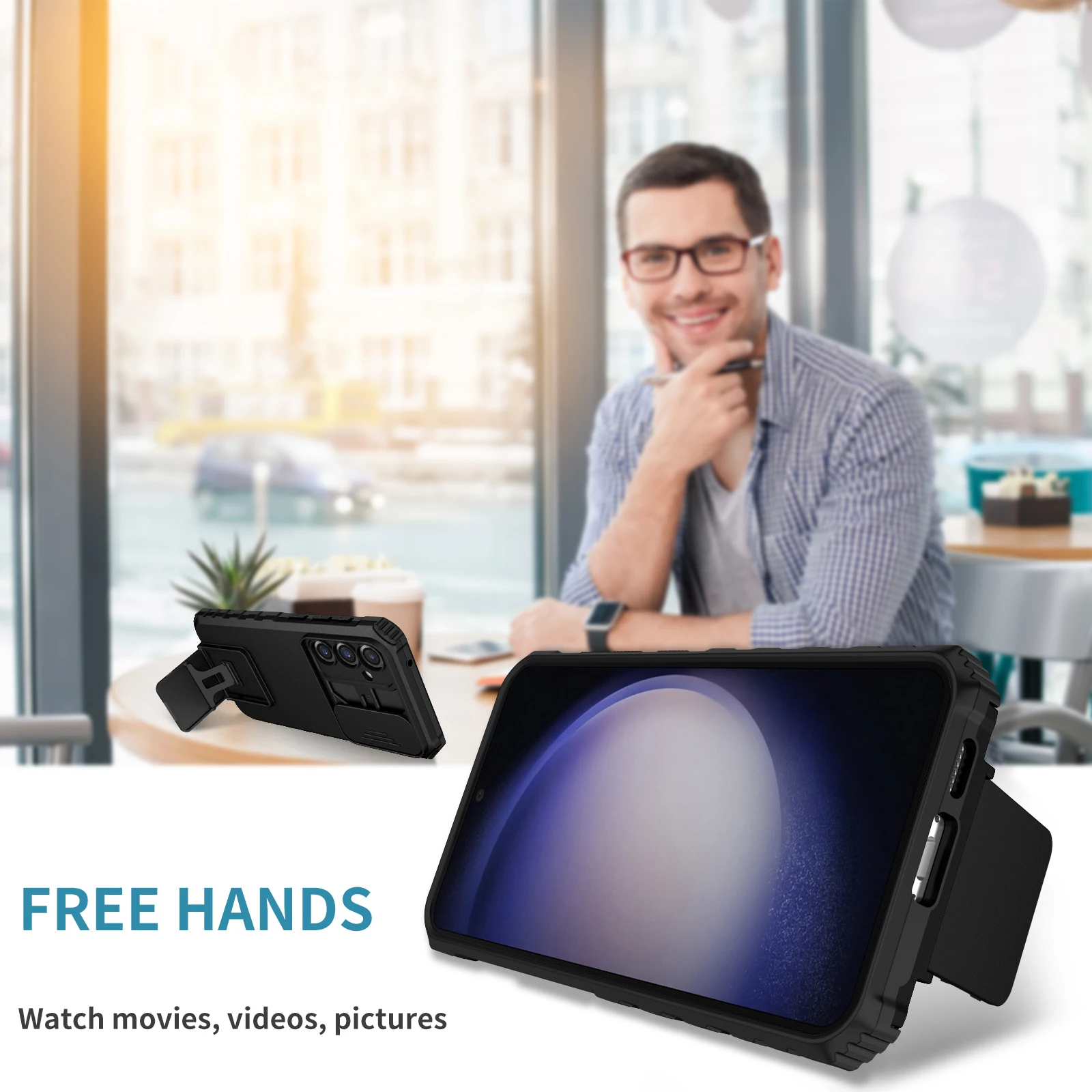 Аксессуары для сотовых телефонов Samsung S25 S24 бронированный чехол Galaxy FE Ulra S22 S23 Plus 5G