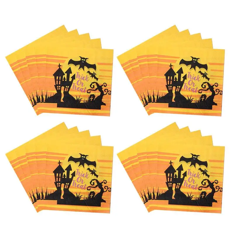 

20 шт./упаковка, двухслойные салфетки для коктейлей