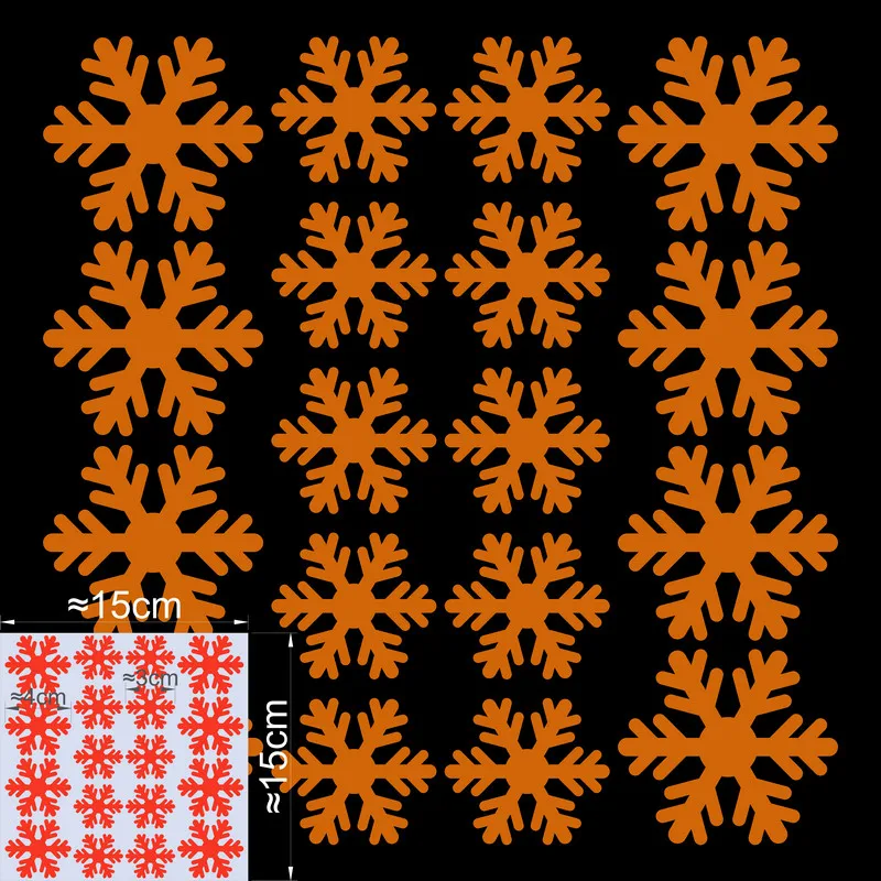 

Светящиеся снежинки наклейки для стен