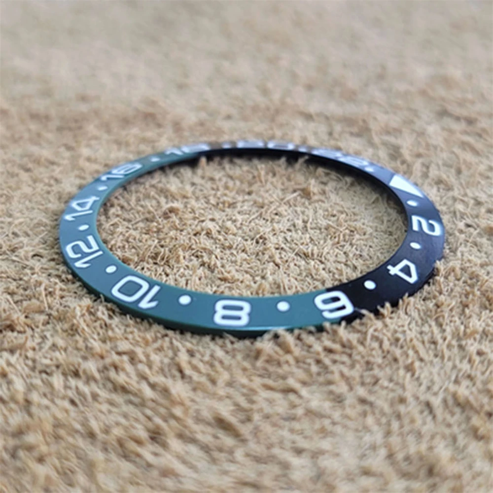 38mm 30.5mm Ceramic Bezel Ring Mouth Green Luminous Bezels Watch Retrofit Upgrade Accessories Blue Luminous Bezel
