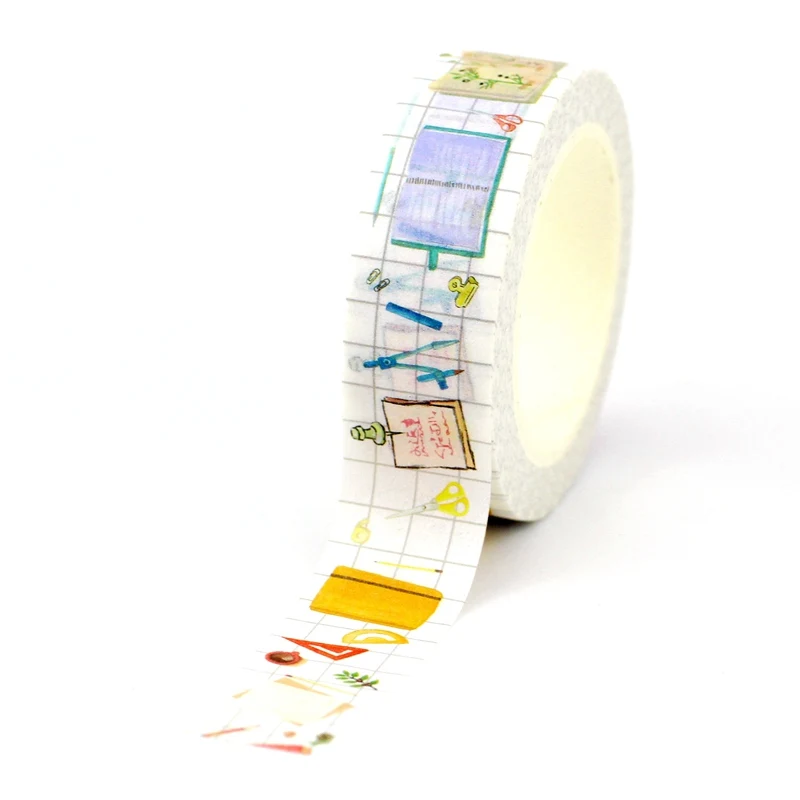 

Декоративная лента GREATHOPE WASHI TAPE GH-Schoolseason2022