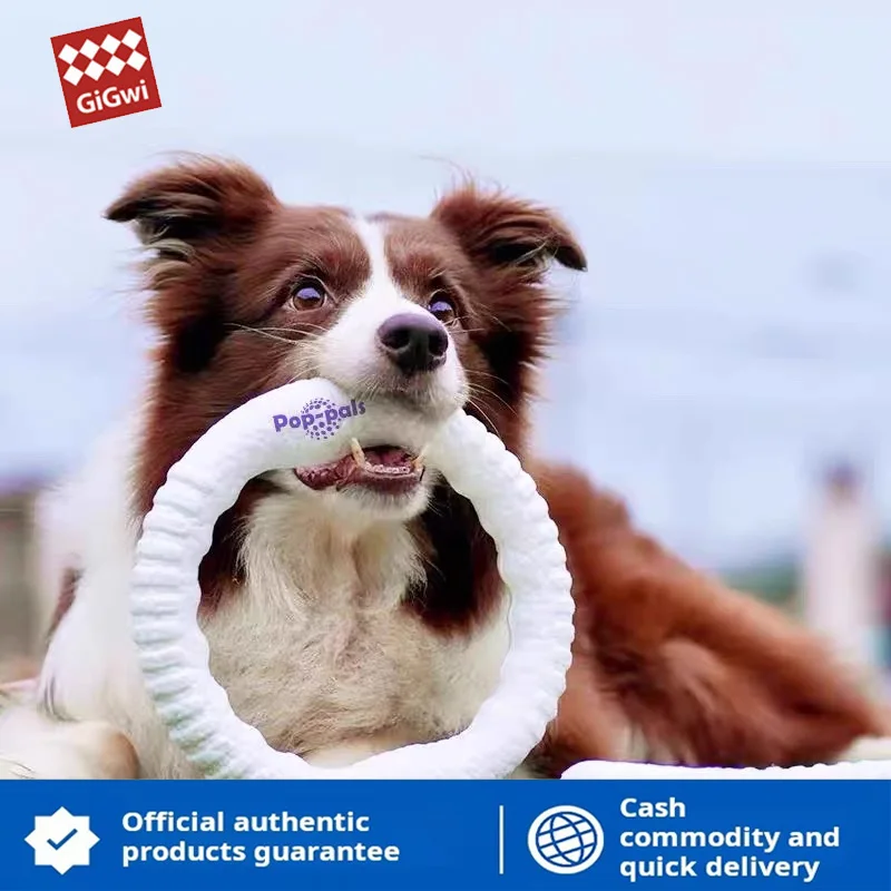 GiGwi Dog Летающее кольцо Игрушка Прочная игрушка для тренировки жевания Кольцо