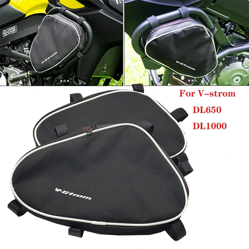 

Waterproof Bag Repair Tool Placement Bag For Suzuki V-Strom 650 DL650 Vstrom650 Vstrom 650 Motorcycle Frame Crash Bars